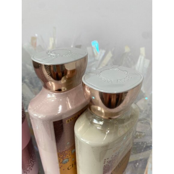 Bath & Body Works Holiday Christmas “Champagne Toast” New 3 Pc Set - Picture 11 of 12